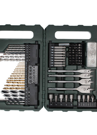 Metabo SP Jeu de forets - 86 pièces Schlitz / Phillips / Pozidriv / Torx / Inbus (626708000)