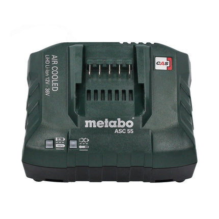 Metabo 18 V LiHD Basis Set + 4x Akku 4,0 Ah + 2x ASC 55 Ladegerät + metaBOX