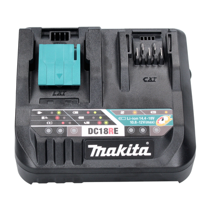 Makita DC 18 RE Multi Fast Charger 10.8 - 12 V / 14.4 - 18 V (198720-9) for Li-Ion Battery