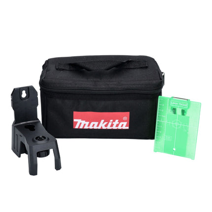 Makita SK 106 GDZ Cordless Cross Line Laser, Green Solo Cross Line Laser 12V - without battery, without charger