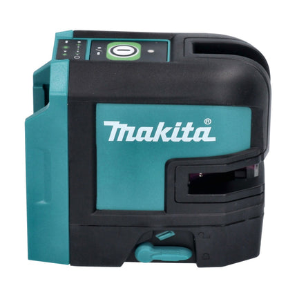 Makita SK 106 GDZ Cordless Cross Line Laser, Green Solo Cross Line Laser 12V - without battery, without charger