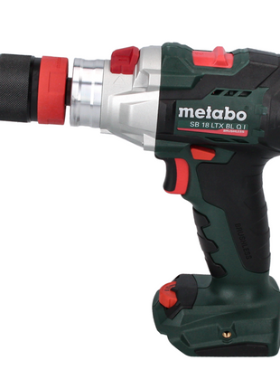 Metabo SB 18 LTX BL Q I Trapano avvitatore con percussione a batteria 18V 130 Nm ( 602361660 ) + 2x Batterie 5,5 Ah + Caricatore + Valigetta metaBOX