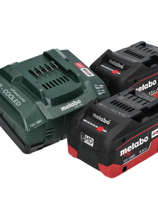 Metabo SB 18 LTX BL Q I cordless impact drill 18 V 130 Nm ( 602361660 ) brushless + 2x rechargeable battery 5.5 Ah + charger + metaBOX