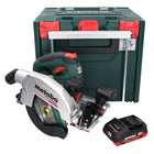 Metabo KS 18 LTX 66 BL Scie circulaire portative sans fil 18 V 165 mm + 1x batterie 4,0 Ah + metaBOX - sans chargeur