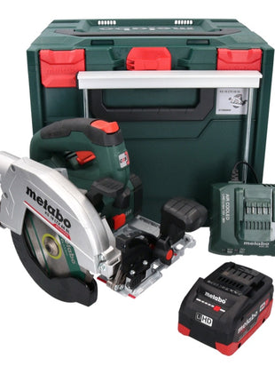 Metabo KS 18 LTX 66 BL Akku Handkreissäge 18 V 165 mm + 1x Akku 8,0 Ah + Ladegerät + metaBOX