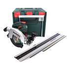 Metabo KS 18 LTX 66 BL set sierra circular a batería 18 V 165 mm (691194000) + riel de corte + metaBOX - sin batería, sin cargador