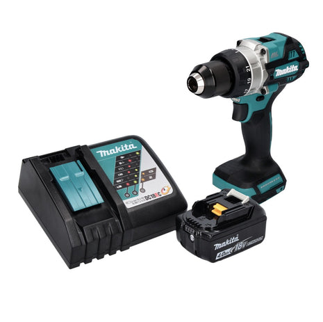 Makita DDF 486 RM1 cordless drill driver 18 V 130 Nm brushless + 1x rechargeable battery 4.0 Ah + charger