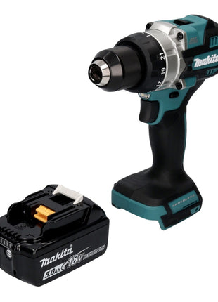 Makita DDF 486 T1 Perceuse-visseuse sans fil 18 V 130 Nm Brushless + 1x batterie 5,0 Ah - sans chargeur