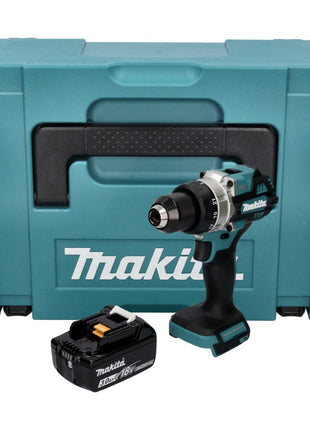 Makita DDF 486 F1J cordless drill driver 18 V 130 Nm brushless + 1x rechargeable battery 3.0 Ah + Makpac - without charger