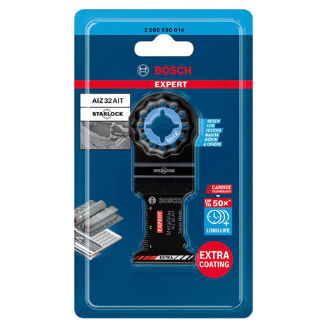 Bosch EXPERT AIZ 32 AIT Lama per sega ad affondamento Starlock 32 x 40 mm - 5 pz. ( 2608900015 ) per Metall Carbide MetalMax