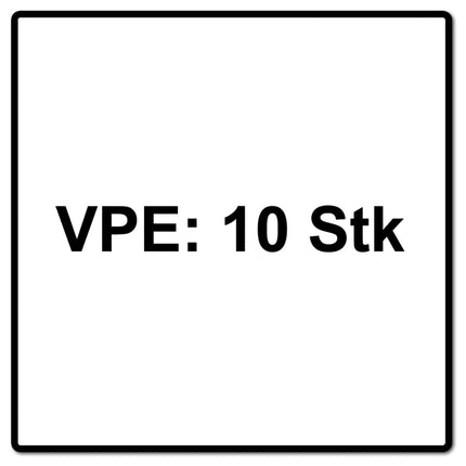 Bosch EXPERT AIZ 32 AIT Tauchsägeblatt Starlock 32 x 40 mm 10 Stk. ( 2608900016 ) für Metall Carbide MetalMax - Nachfolger von 2608664473