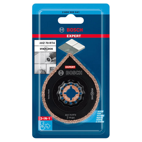 Bosch EXPERT 3 Max AVZ 70 RT4 ściągacz do zapraw Starlock 87 x 70 mm 1 szt. ( 2608900041 ) do zapraw z węglików spiekanych - następca 2608661757