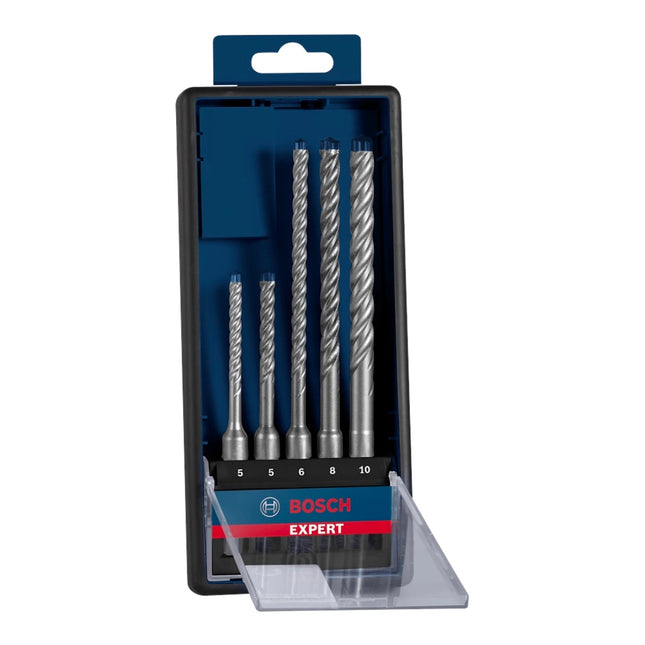 Bosch EXPERT SDS Plus-7X Hammerbohrer Set 5 - 10 mm 5 tlg. ( 2608900197 ) für Beton / Stein - Nachfolger von 2608576199 - Toolbrothers