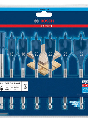 Bosch EXPERT SelfCut Speed Set di Mecchie a spada 16 / 32 mm - 7 pz. ( 2608900334 ) per legno