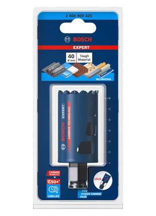 Bosch EXPERT Tough Material Sega a tazza 40 x 60 mm Carburo ( 2608900425 ) Universal - Successore del 2608594169