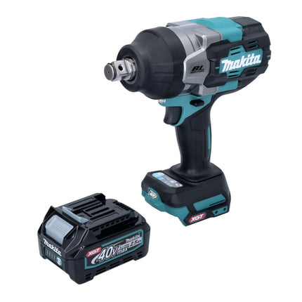 Makita TW 001 GD1 Cordless impact wrench 40 V max. 1800 Nm Brushless XGT + 1x rechargeable battery 2.5 Ah - without charger