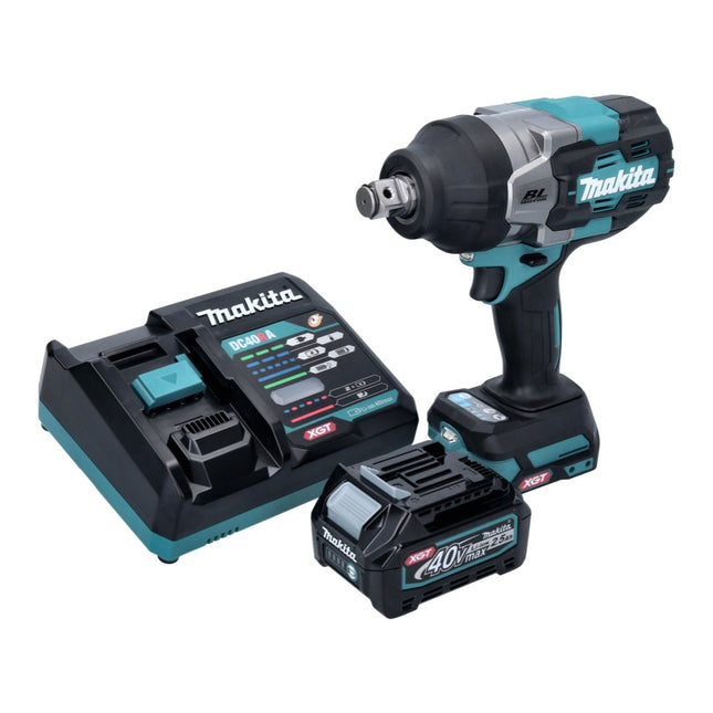 Makita TW 001 GD101 Akumulatorowy klucz udarowy 40 V maks. 1800 Nm bezszczotkowy XGT + 1x akumulator 2,5 Ah + ładowarka