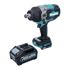 Makita TW 001 GM1 Cordless impact wrench 40 V max. 1800 Nm Brushless XGT + 1x rechargeable battery 4.0 Ah - without charger