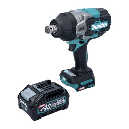Makita TW 001 GM1 Cordless impact wrench 40 V max. 1800 Nm Brushless XGT + 1x rechargeable battery 4.0 Ah - without charger