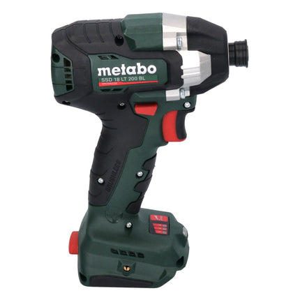 Metabo SSD 18 LT 200 BL Cordless Impact Wrench 200 Nm 1/4"  Brushless 18V + Case metaBOX - without battery, without charger (602397840)