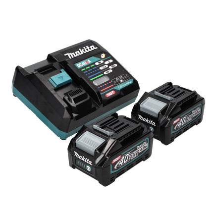 Makita HP 002 GM201 Akku Schlagbohrschrauber 40 V 64 Nm Brushless + 2x Akku 4,0 Ah + Ladegerät + Makpac