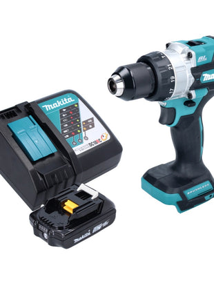 Makita DHP 486 RA1 cordless impact drill 18 V 130 Nm brushless + 1x rechargeable battery 2.0 Ah + charger