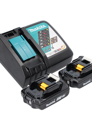 Makita DHP 486 RA trapano a percussione a batteria 18 V 130 Nm brushless + 2x batteria ricaricabile 2,0 Ah + caricabatterie