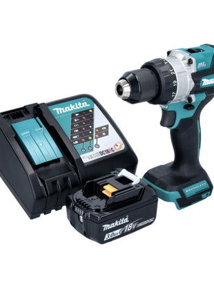 Makita DHP 486 RF1 Perceuse-visseuse à percussion sans fil 18 V 130 Nm Brushless + 1x batterie 3,0 Ah + chargeur