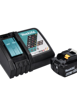 Makita DHP 486 RG1 Perceuse-visseuse à percussion sans fil 18 V 130 Nm Brushless + 1x batterie 6,0 Ah + chargeur