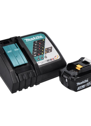 Makita DHP 486 RF1J taladro percutor inalámbrico 18 V 130 Nm sin escobillas + 1x batería 3,0 Ah + cargador + Makpac