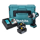 Makita DHP 486 RMJ cordless impact drill 18 V 130 Nm brushless + 2x rechargeable battery 4.0 Ah + charger + Makpac