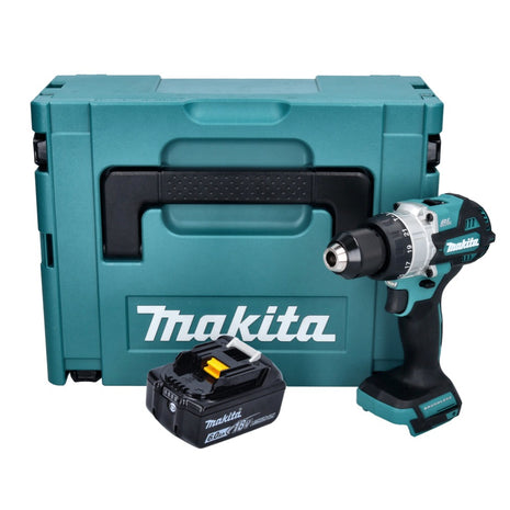 Makita DHP 486 G1J Akku Schlagbohrschrauber 18 V 130 Nm Brushless + 1x Akku 6,0 Ah + Makpac - ohne Ladegerät