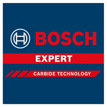 Bosch EXPERT Juego básico de sierra perforadora para materiales resistentes, 67 x 60 mm, carburo (2608900432), universal + adaptador de cambio de corriente (2608900526)