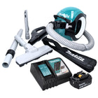 Makita DCL 501 RM1 Akku Staubsauger 18 V Brushless + 1x Akku 4,0 Ah + Ladegerät + Zubehör