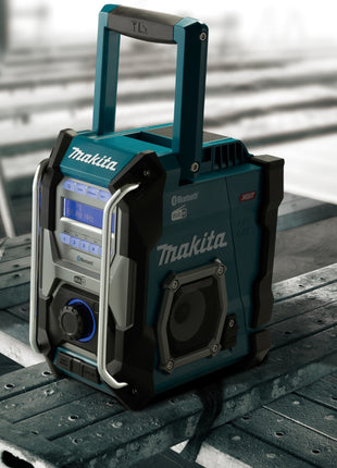 Makita MR 004 GZ Radio budowlane 12 - 40 V DAB, DAB+, FM / AUX, USB, Bluetooth - bez akumulatora, bez ładowarki