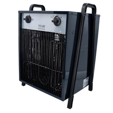 HausHalt IFJ04-150C Elektro Industrie Heizgerät 400 V 15 kW 4 Leistungsstufen 150 m² ( 51331375 ) für Werkstatt, Keller, Baustelle etc. inkl. Überhitzungsschutz