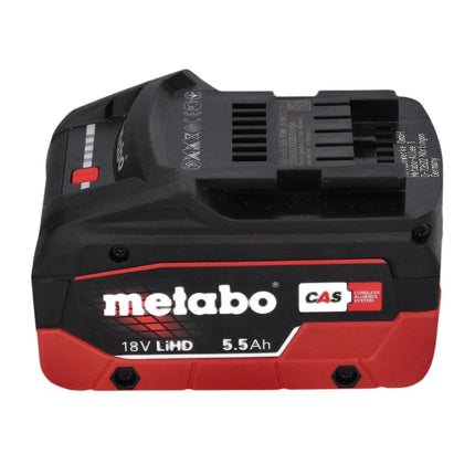 Metabo SXA 18 LTX 125 BL cordless random orbital sander 18 V 125 mm brushless + 1x rechargeable battery 5.5 Ah + metaBOX - without charger