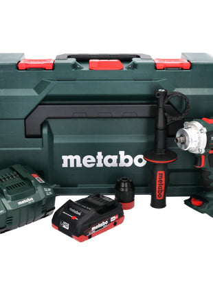 Metabo BS 18 LTX BL QI taladro atornillador a batería 18 V 130 Nm sin escobillas + 1x batería 4,0 Ah + cargador + metaBOX