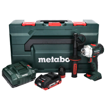 Metabo BS 18 LTX BL Q I Taladro atornillador a batería 18 V 130 Nm sin escobillas + 1x batería recargable 4,0 Ah + cargador + metaBOX