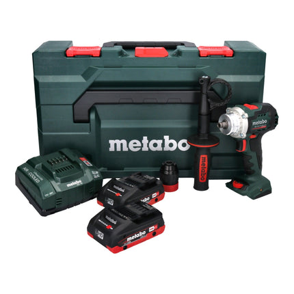 Metabo BS 18 LTX BL Q I Taladro atornillador a batería 18 V 130 Nm sin escobillas + 2x batería 4,0 Ah + cargador + metaBOX