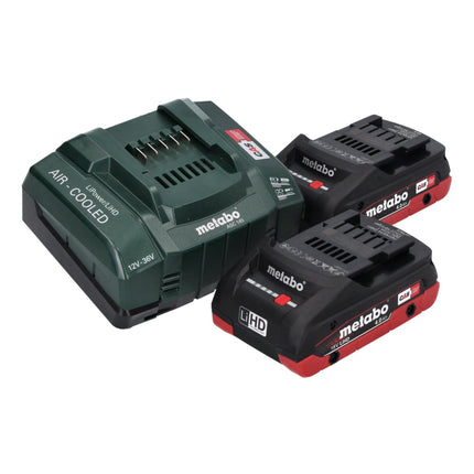 Metabo BS 18 LTX BL Q I Taladro atornillador a batería 18 V 130 Nm sin escobillas + 2x batería 4,0 Ah + cargador + metaBOX