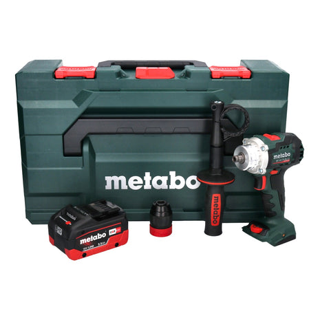 Metabo BS 18 LTX BL Q I Cordless drill driver 18 V 130 Nm brushless + 1x rechargeable battery 5.5 Ah + metaBOX - without charger