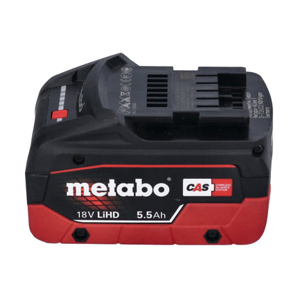 Metabo BS 18 LTX BL Q I Taladro atornillador a batería 18 V 130 Nm sin escobillas + 1x batería recargable 5,5 Ah + metaBOX - sin cargador