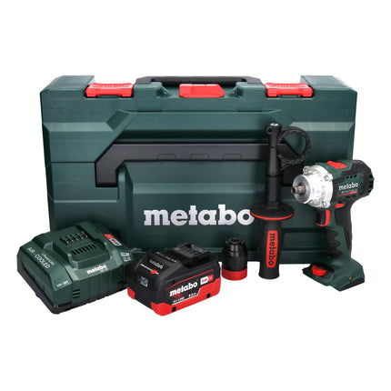 Metabo BS 18 LTX BL Q I Taladro atornillador a batería 18 V 130 Nm sin escobillas + 1x batería 8,0 Ah + cargador + metaBOX