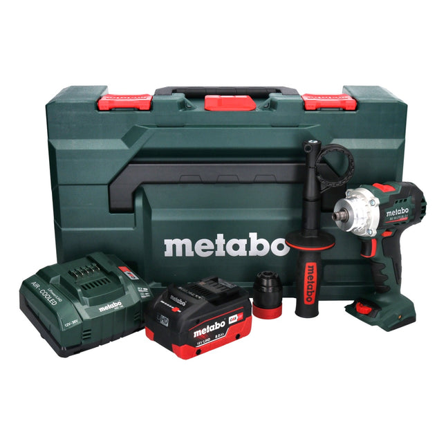 Metabo BS 18 LTX BL Q I Akku Bohrschrauber 18 V 130 Nm Brushless + 1x Akku 8,0 Ah + Ladegerät + metaBOX