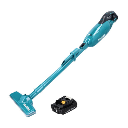 Aspiradora sin cable Makita DCL 280 FA1 18 V sin escobillas + 1x batería recargable 2,0 Ah - sin cargador