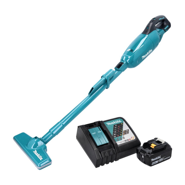 Makita DCL 280 FRG1 Akku Staubsauger 18 V Brushless + 1x Akku 6,0 Ah + Ladegerät