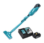 Aspiratore a batteria Makita DCL 280 FRG1 18 V senza spazzole + 1x batteria ricaricabile 6,0 Ah + caricabatterie