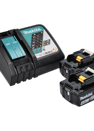 Makita DTM 52 RM Akku Multifunktionswerkzeug 18 V Starlock Max Brushless + 2x Akku 4,0 Ah + Ladegerät - Toolbrothers