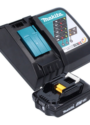 Makita DTM 52 RA1J Outil multifonctions sans fil 18 V Starlock Max Brushless + 1x batterie 2,0 Ah + chargeur + Makpac